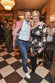 York Otto mit Frau Alexandra bei der Fashion Spring Party im Restaurant, Bar Tambosi München am 22.03.2018  ©Photos für Joana Danciu